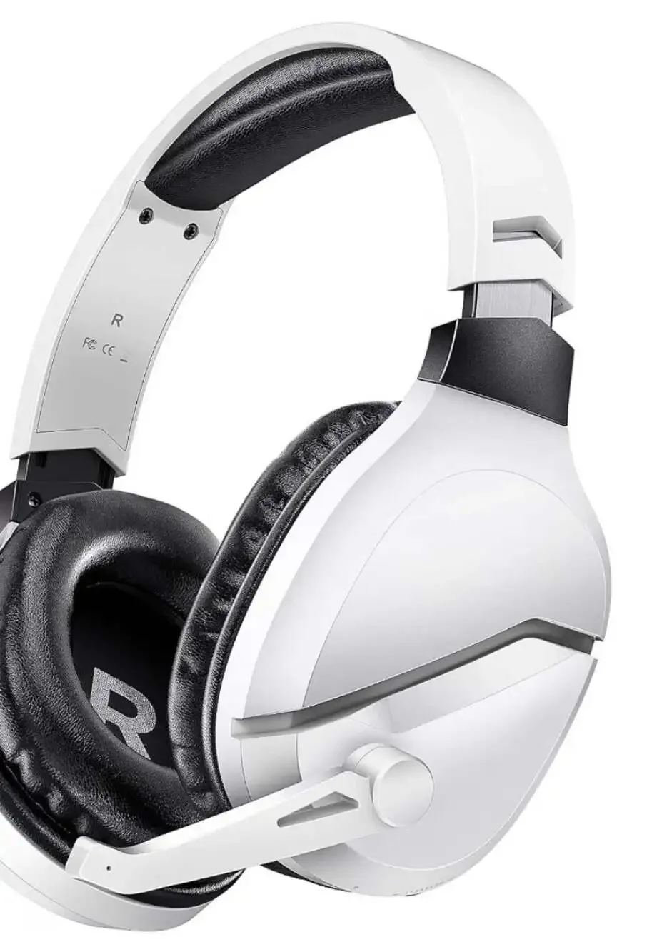 WolfLawS Wireless Gaming Headset with Noise Cancelling Microphone for PS5 PC PS4